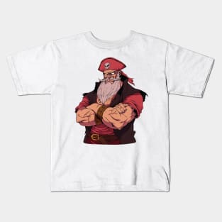 pirate captain Kids T-Shirt